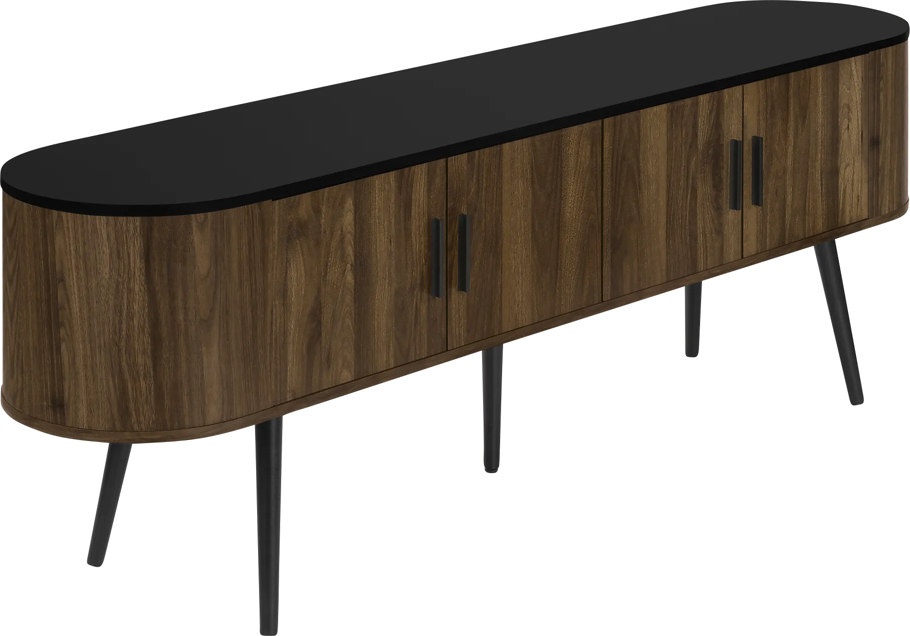 Starair Black and Brown 71 in. Console - Thumbnail - Image 1