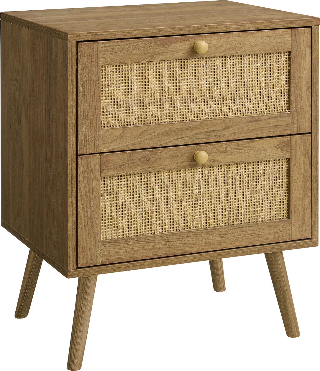 Nighttales Brown Nightstand - Image 1