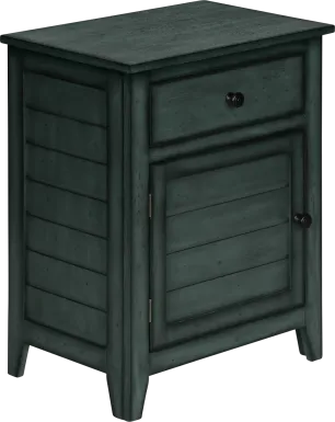 Nighten Dark Blue Nightstand