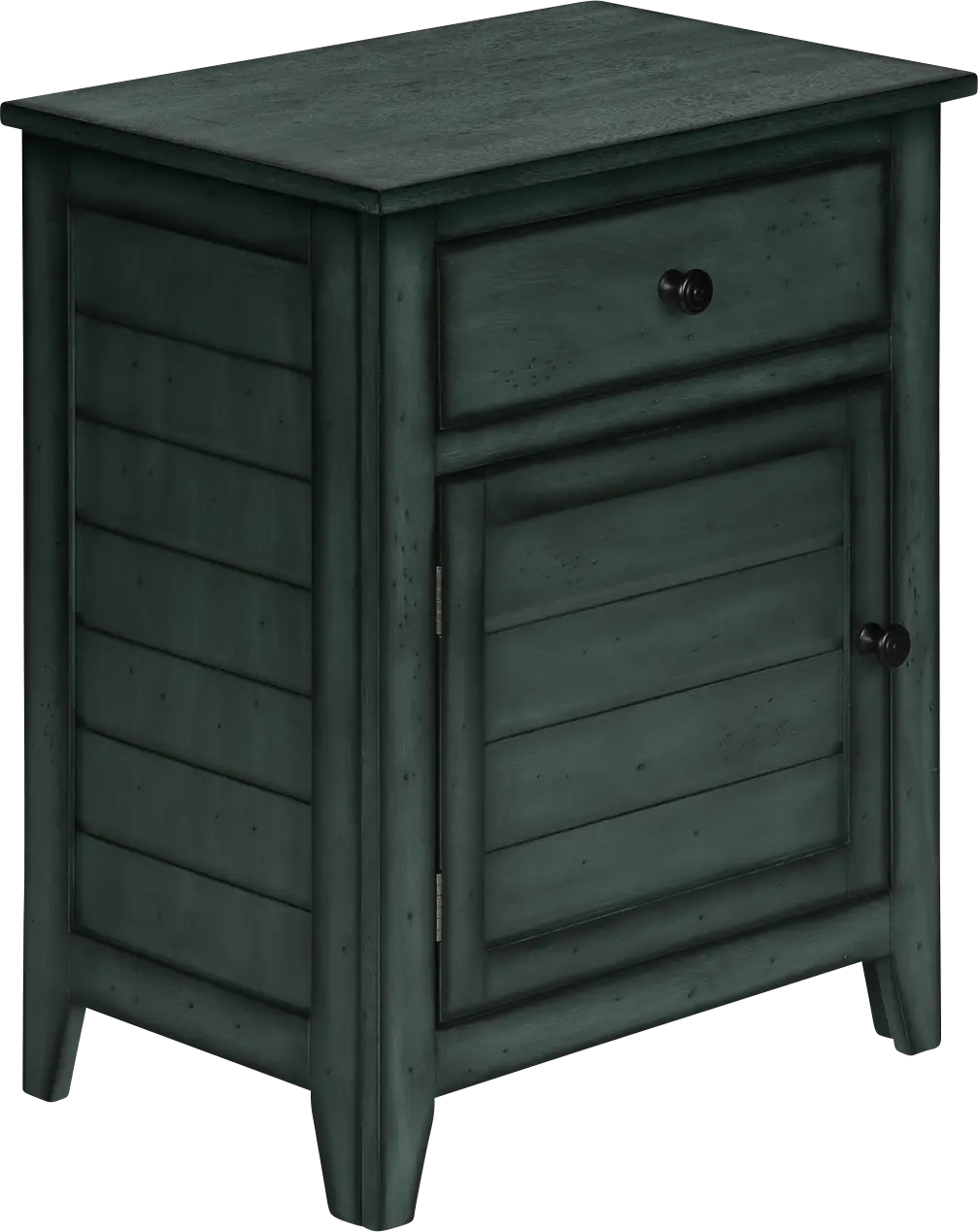 Nighten Dark Blue Nightstand