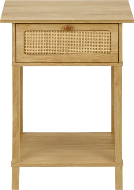 Gembat Natural Nightstand