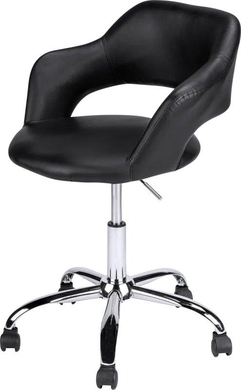 Purplelight Black Office Chair