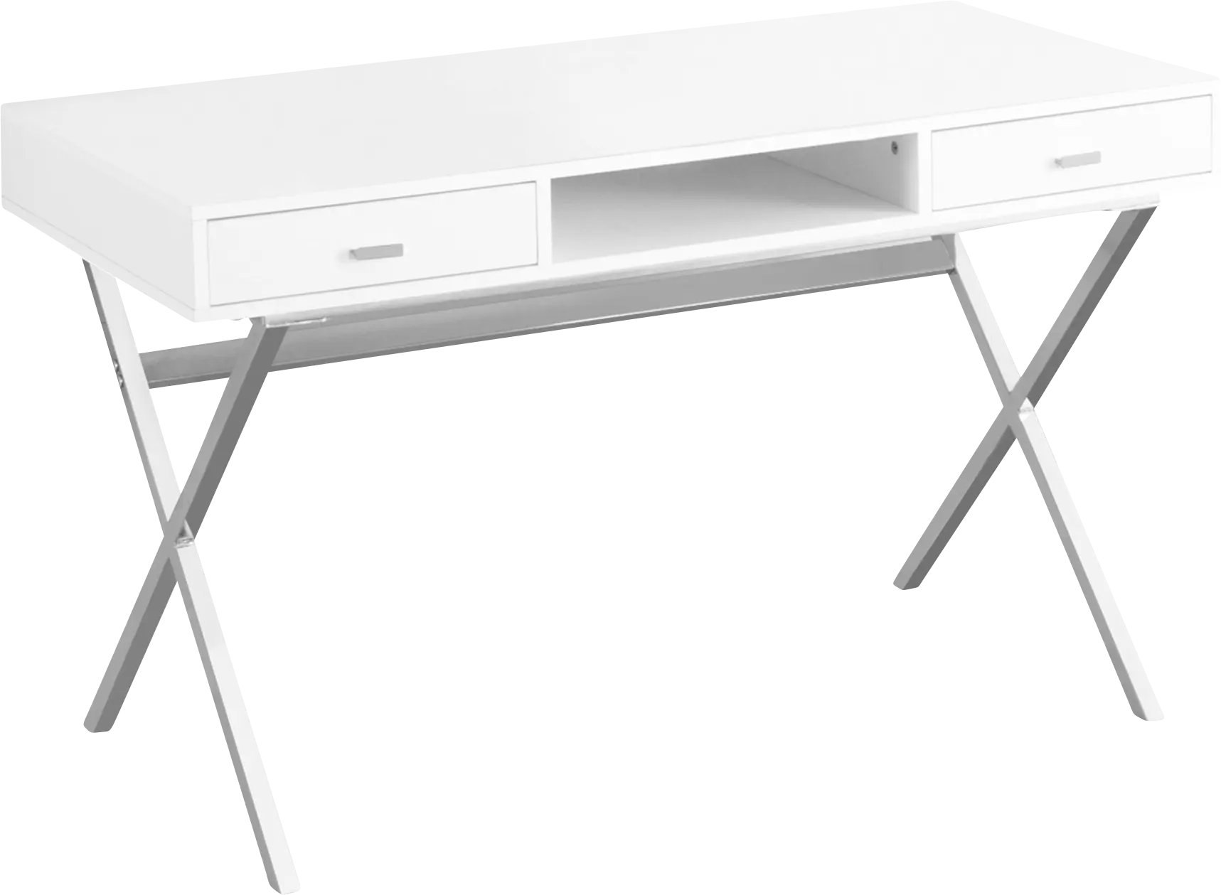 Pearlpointy White Desk
