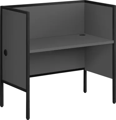 Icecups Dark Gray Desk