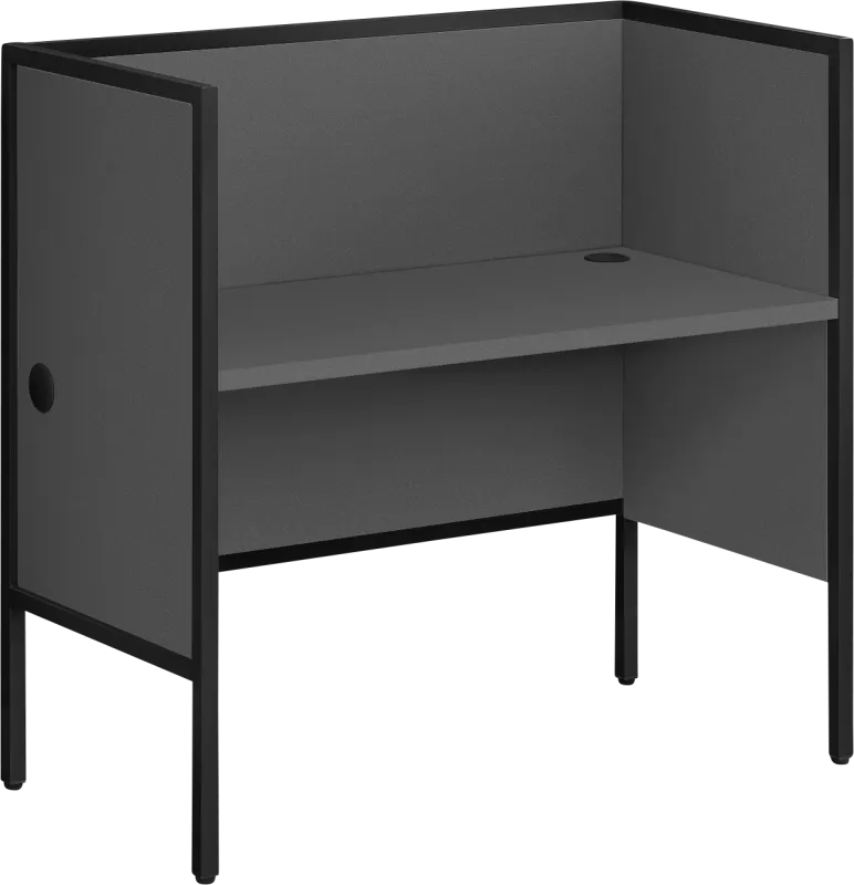 Icecups Dark Gray Desk
