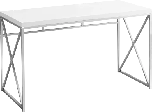 Alphaway White Desk