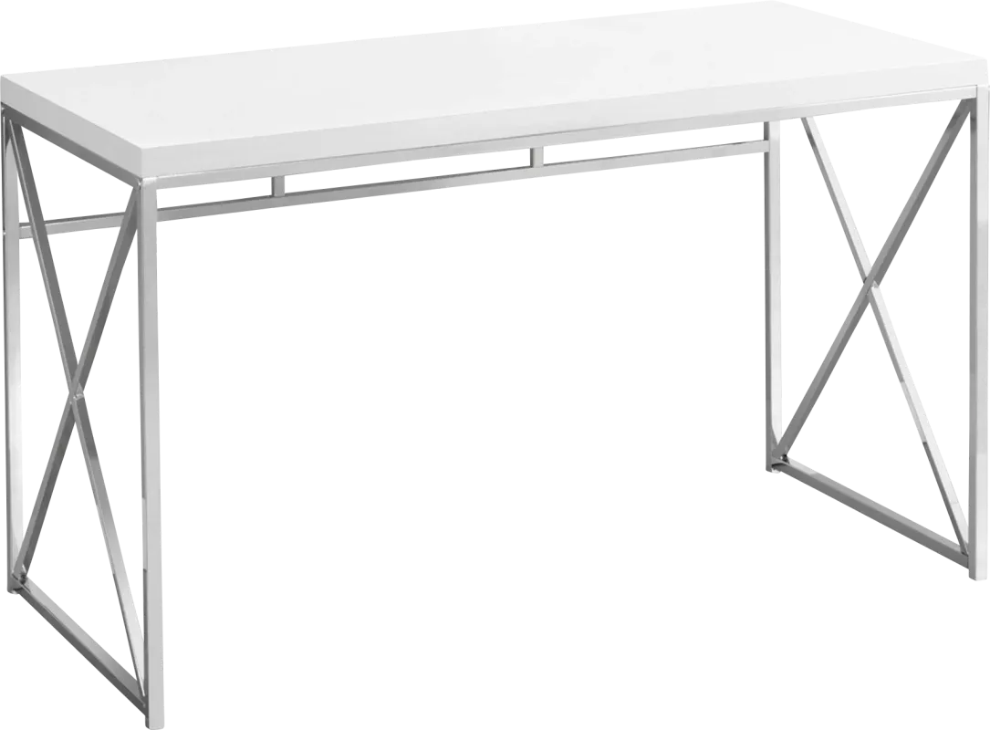 Alphaway White Desk