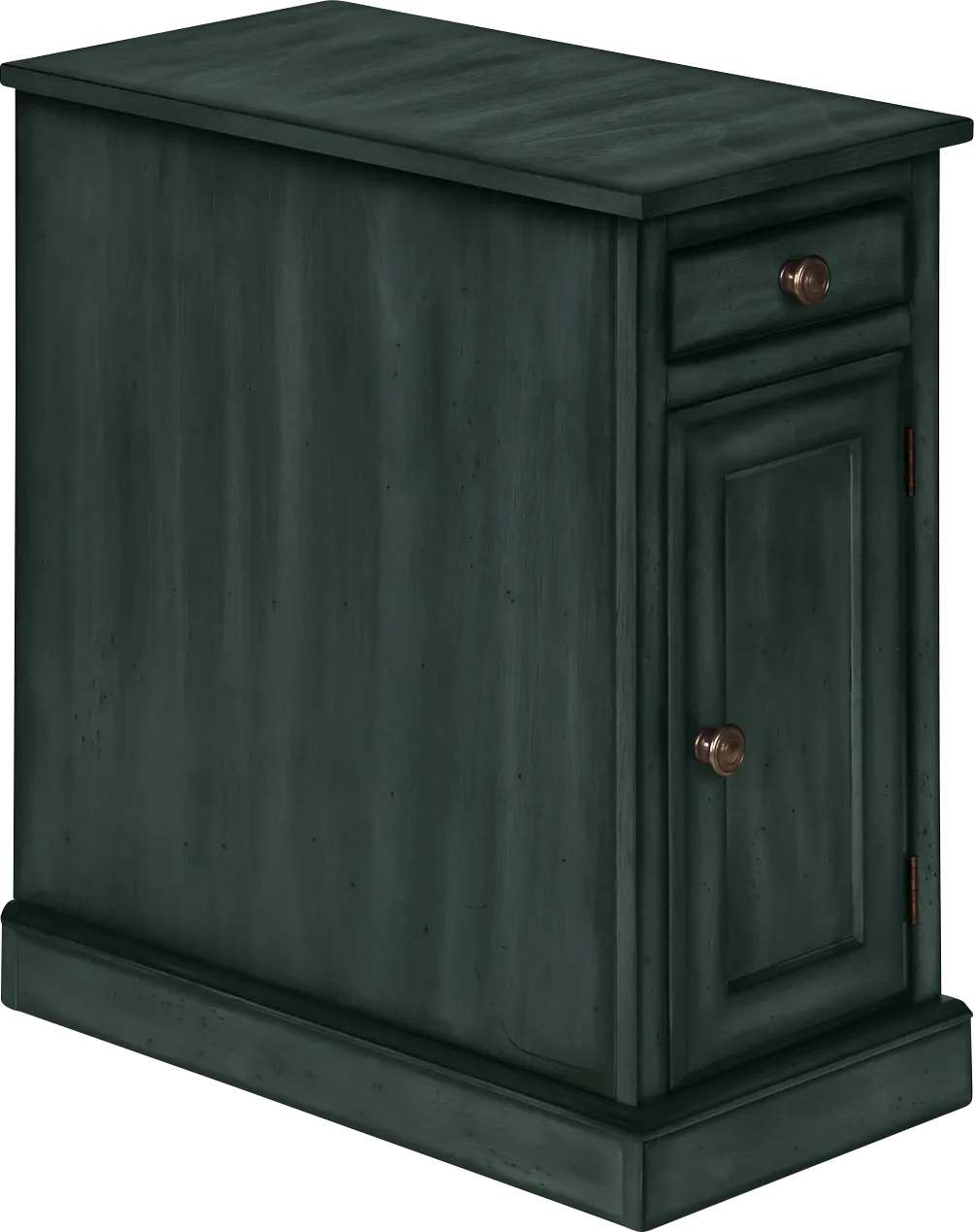 Hooktube Dark Blue Nightstand - Thumbnail - Image 1