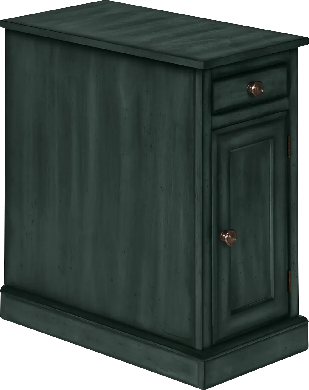 Hooktube Dark Blue Nightstand