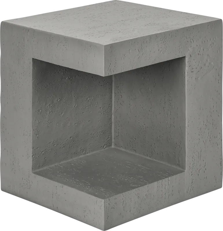 Outdoor Spheremart Gray End Table