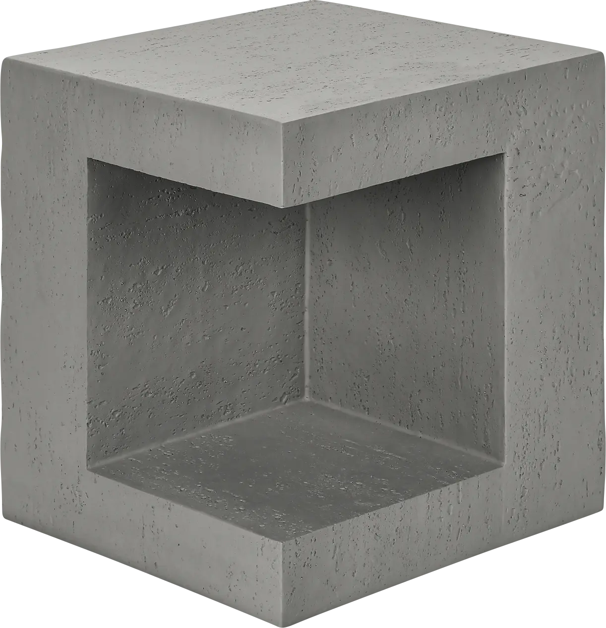 Outdoor Spheremart Gray End Table