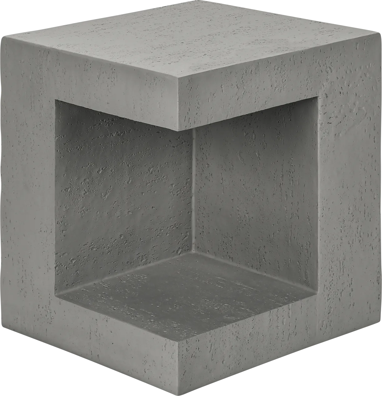 Outdoor Spheremart Gray End Table - Image 1