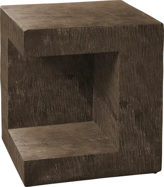 Outdoor Spheremart Brown End Table