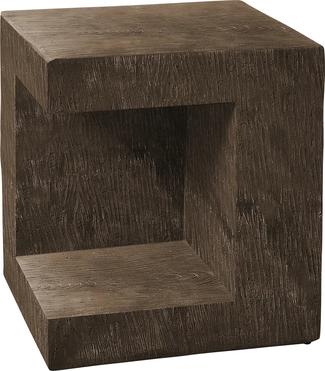 Outdoor Spheremart Brown End Table