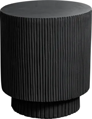 Outdoor Tucany Black End Table