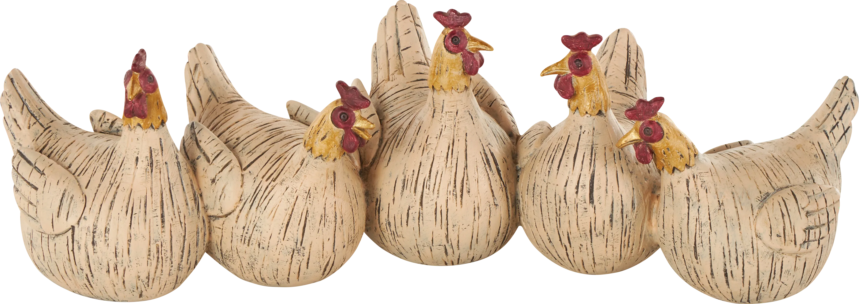 Cinmo Beige Sculpture, Set of 5 - Thumbnail - Image 1