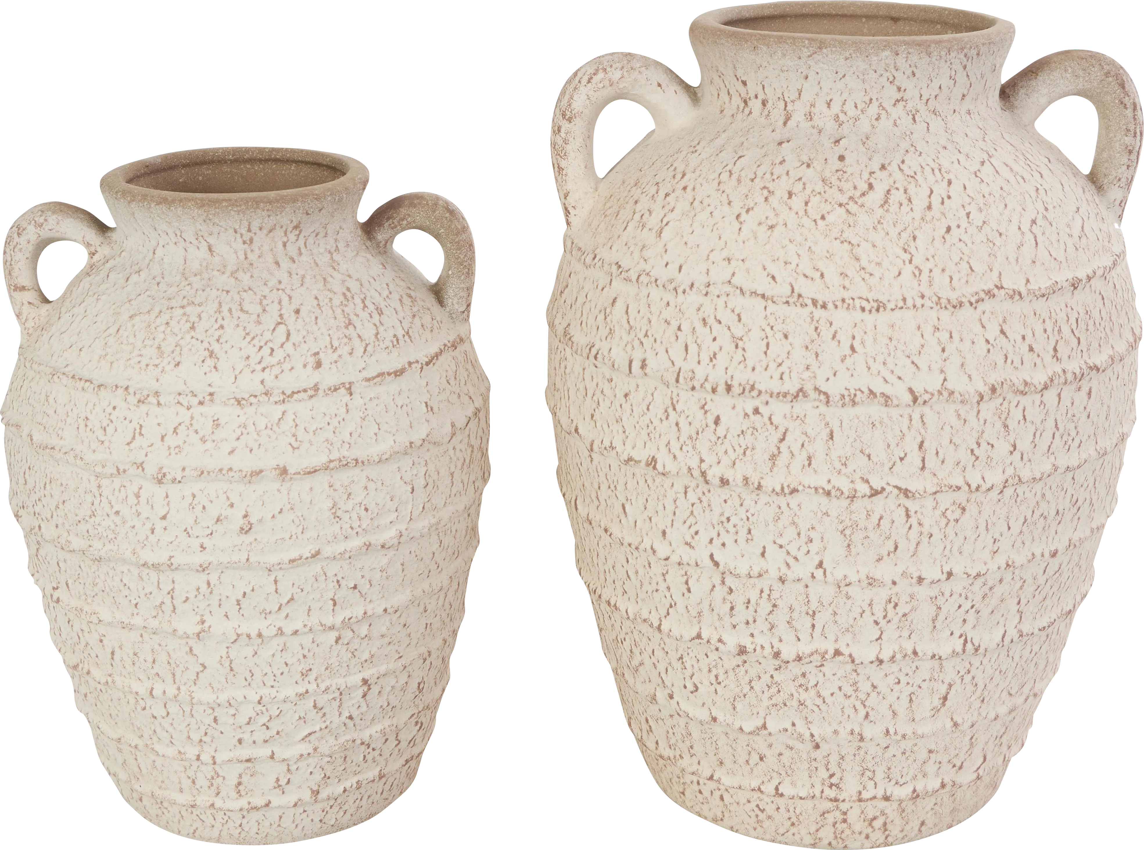 Nenori Cream Vase, Set of 2 - Thumbnail - Image 1