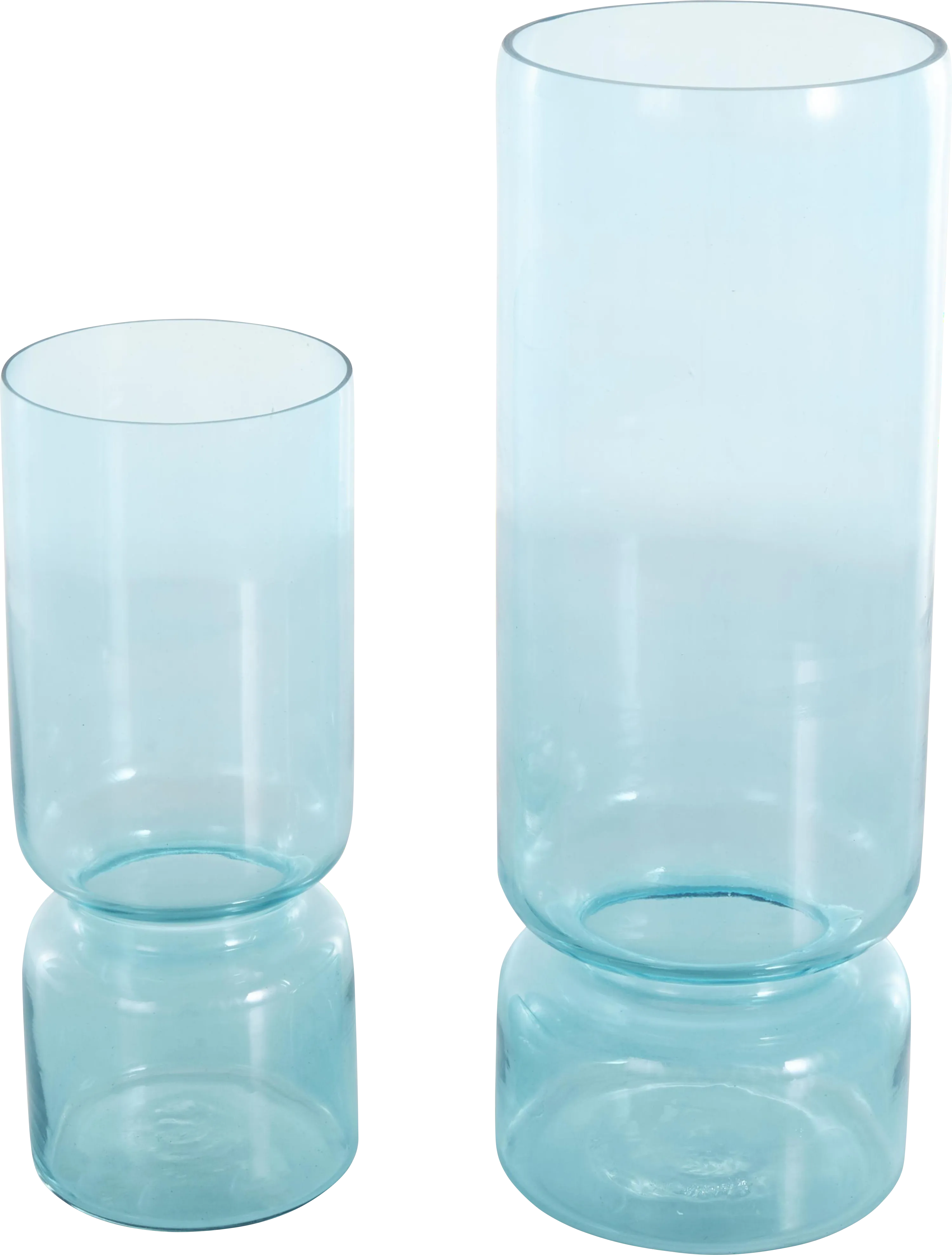 Halmi Blue Vase, Set of 2