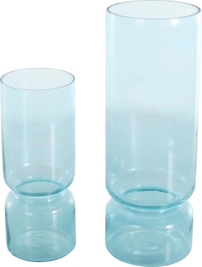 Halmi Blue Vase, Set of 2