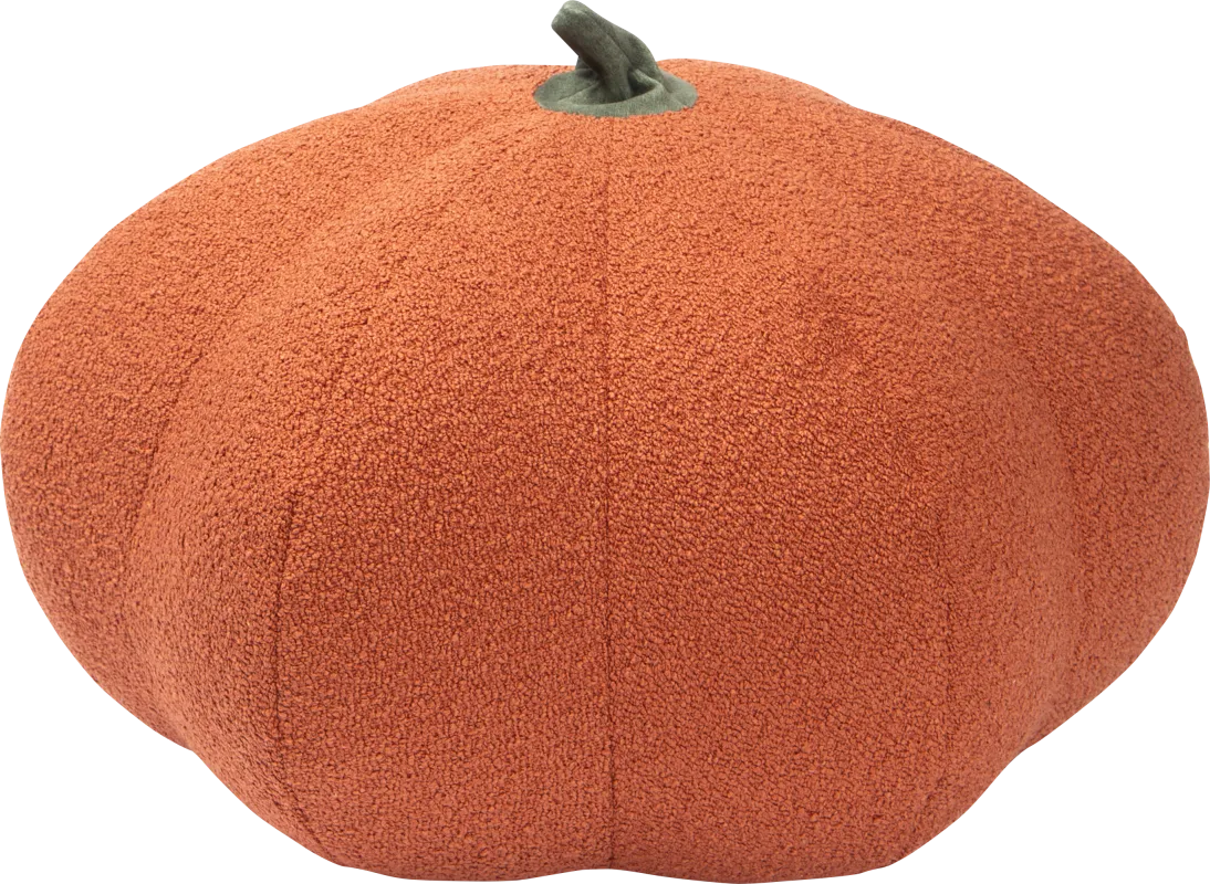 Leoze I Orange Ottoman