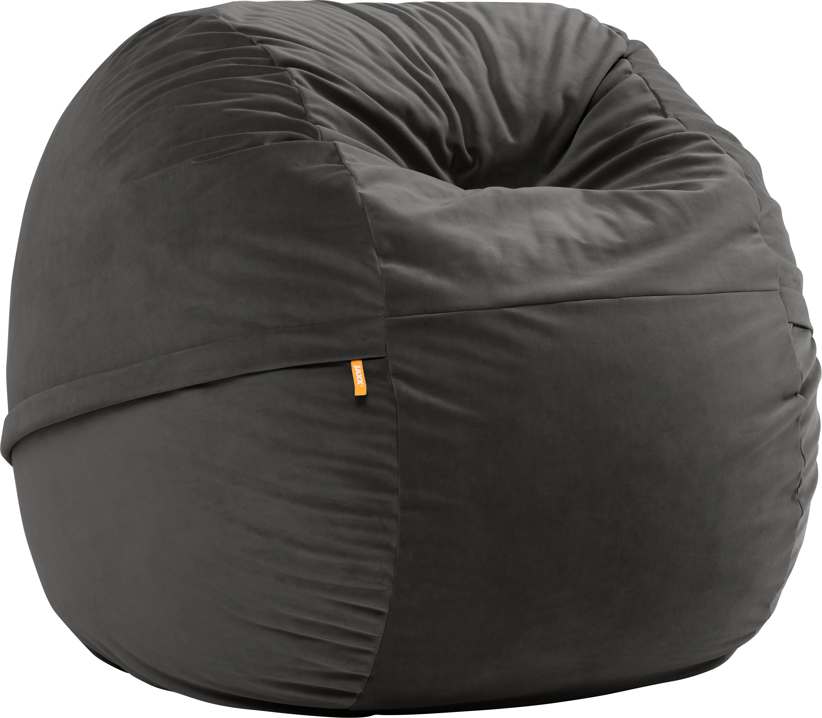 Savenu I Black Large Bean Bag Chair - Thumbnail - Image 1