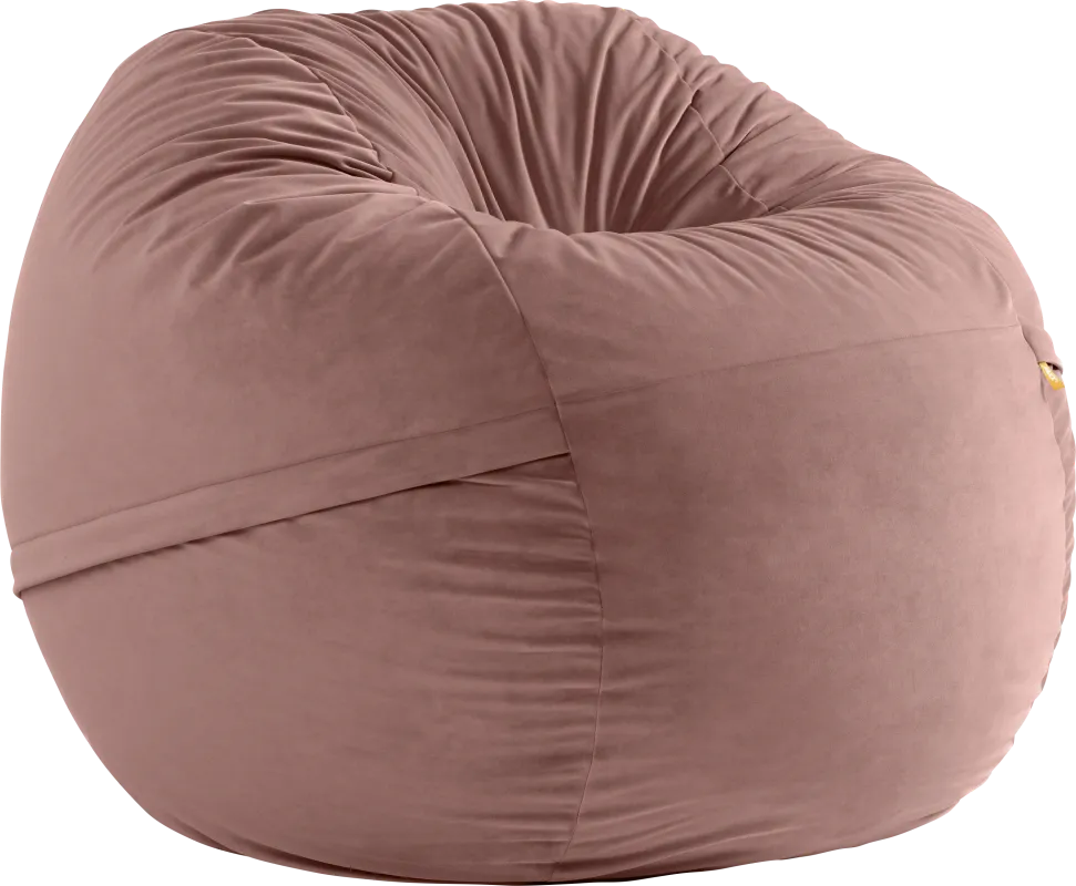 Savenu II Mauve Large Bean Bag Chair