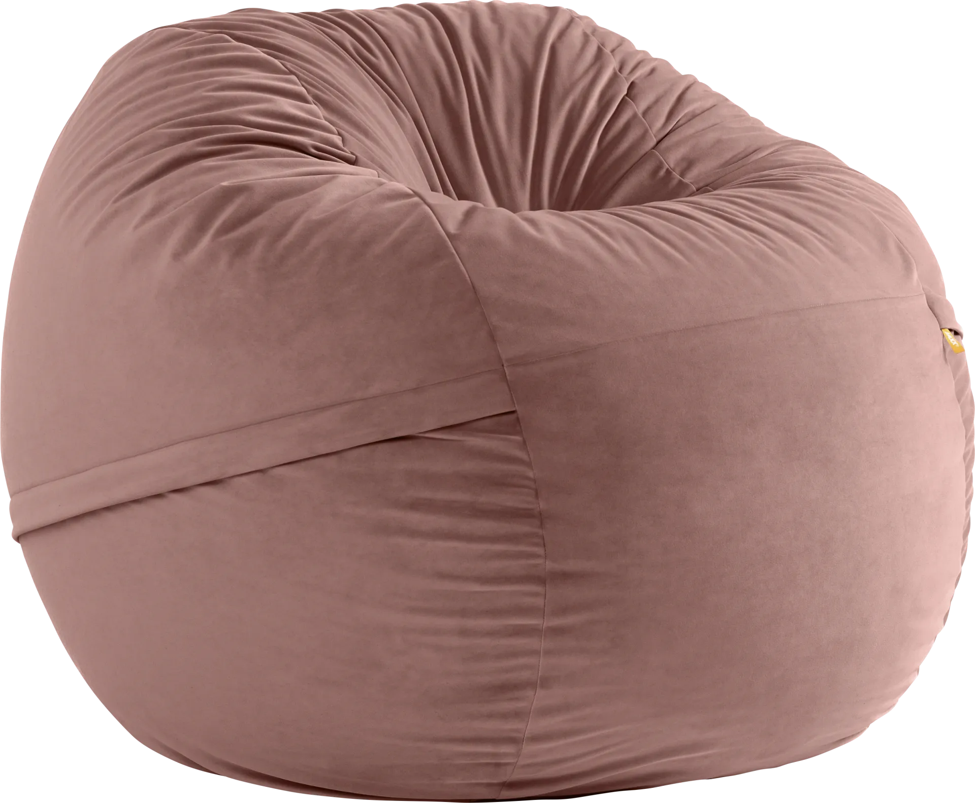 Savenu II Mauve Large Bean Bag Chair - Image 1