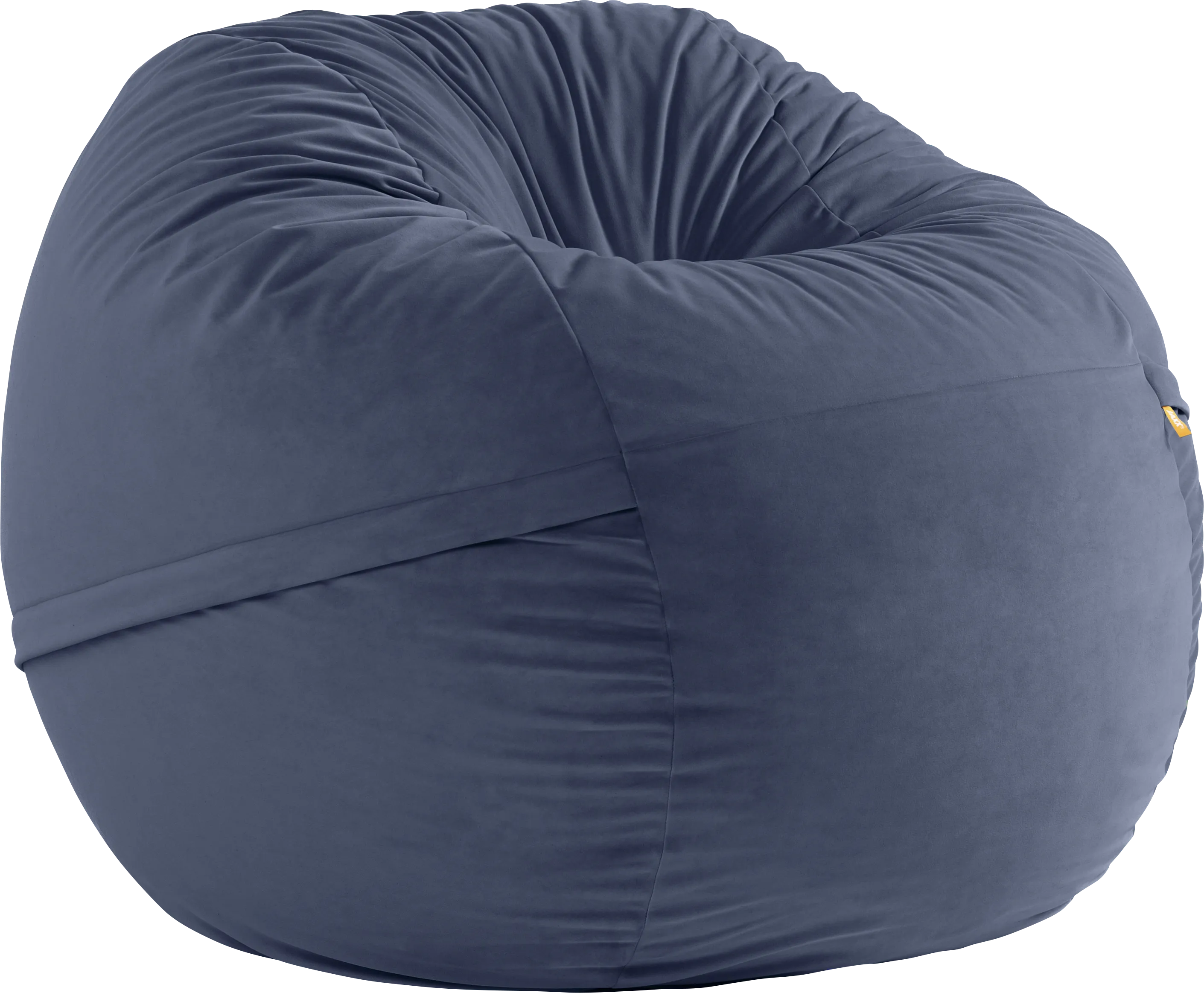 Savenu II Navy Large Bean Bag Chair - Thumbnail - Image 1