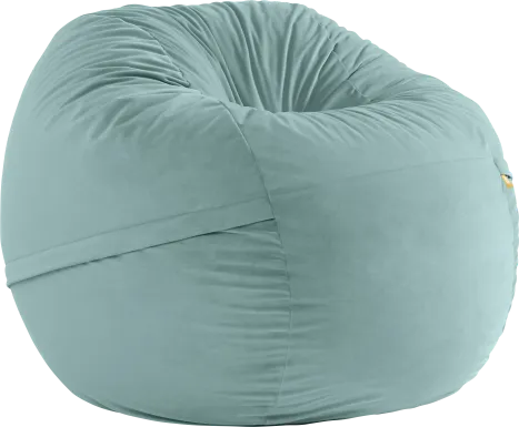 Savenu II Turquoise Large Bean Bag Chair