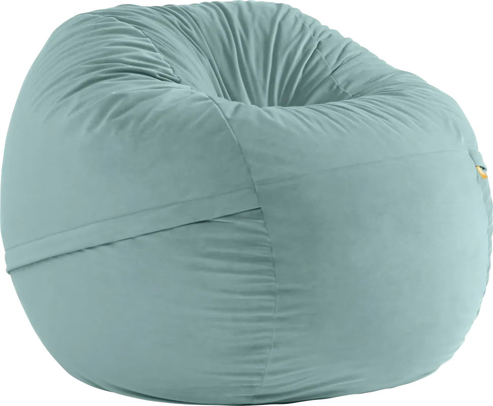 Savenu II Turquoise Large Bean Bag Chair