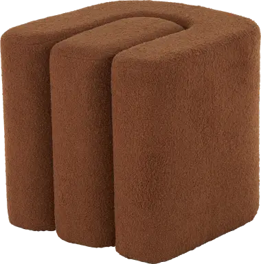 Lormi Copper Ottoman