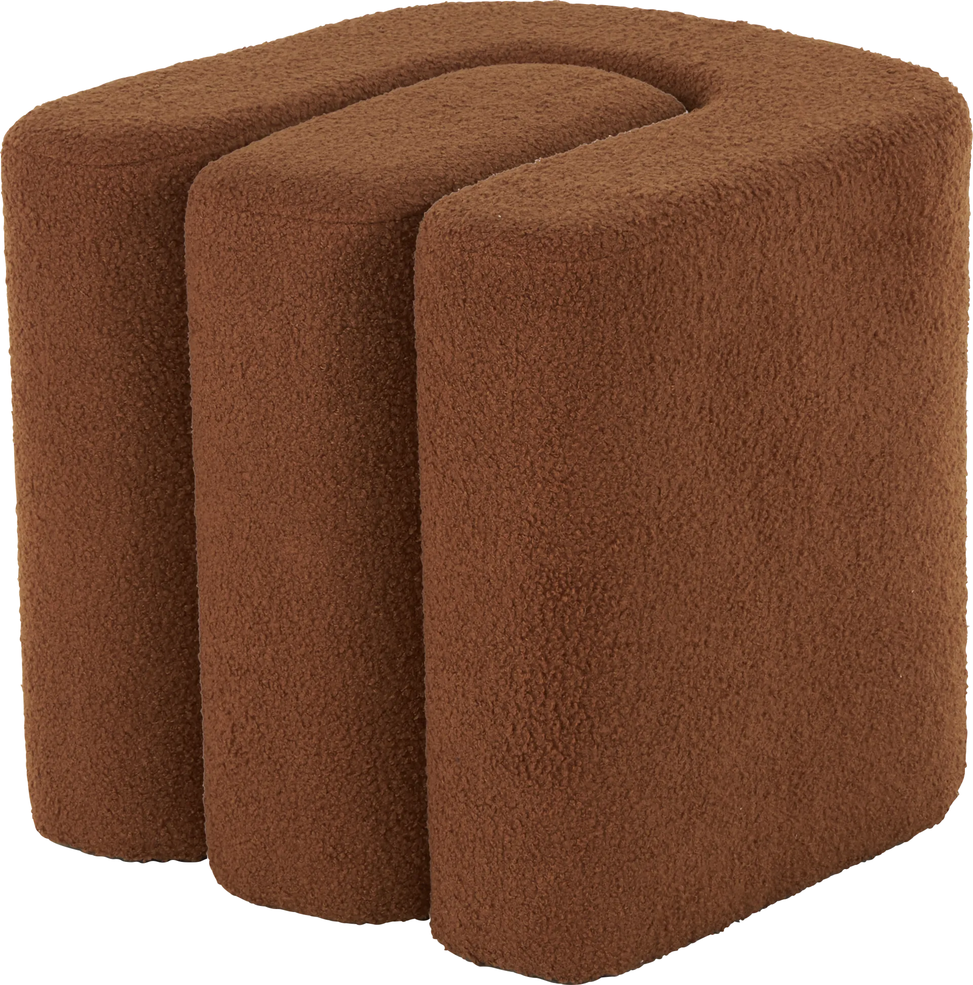 Lormi Copper Ottoman - Image 1
