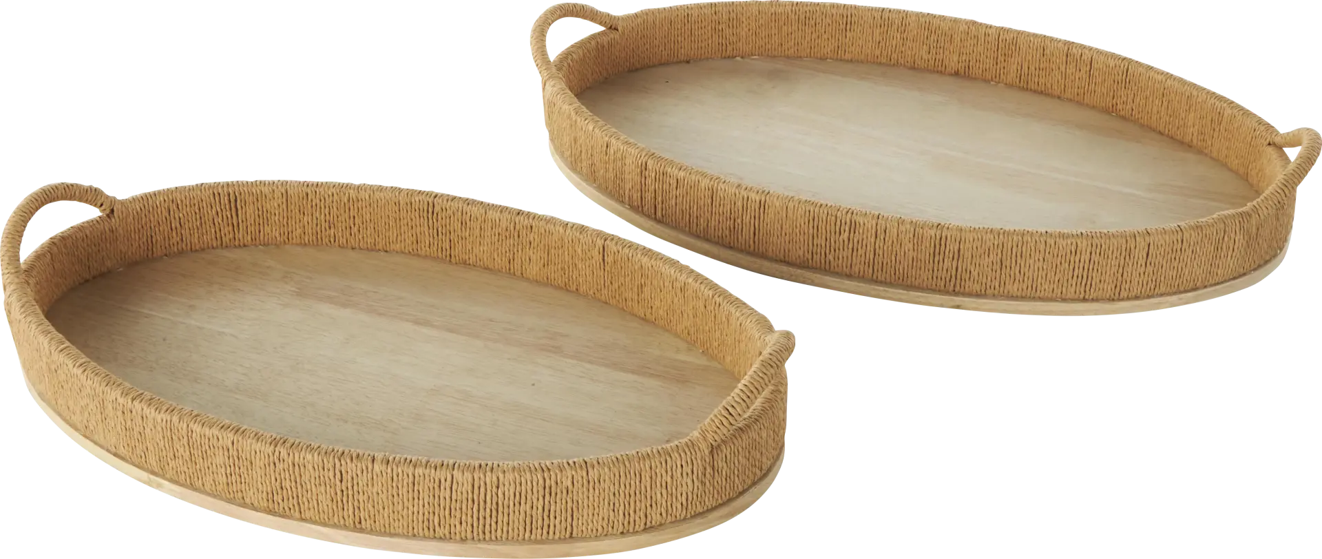 Sothea Brown Tray, Set of 2