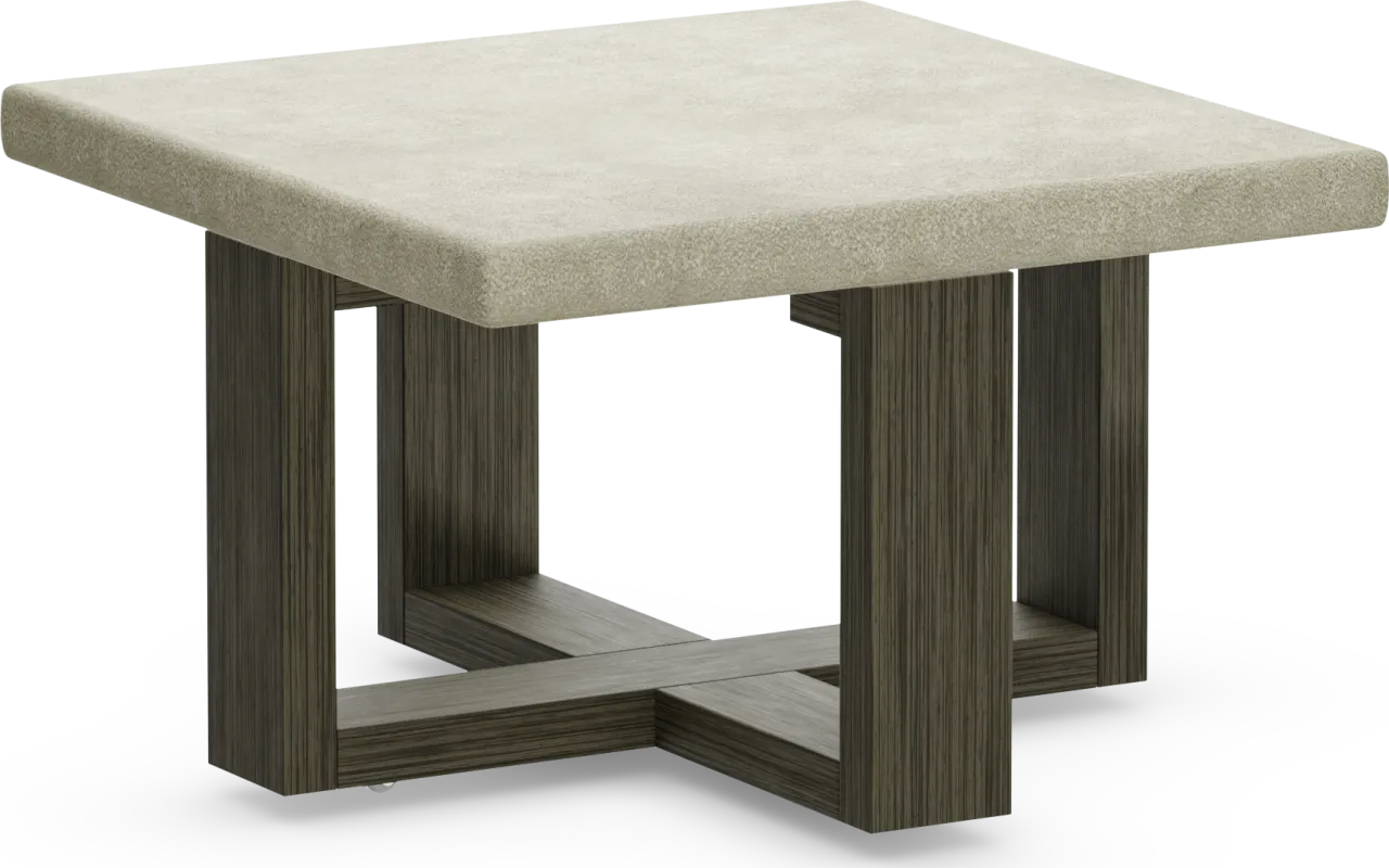 Sanger Gray Square Cocktail Table
