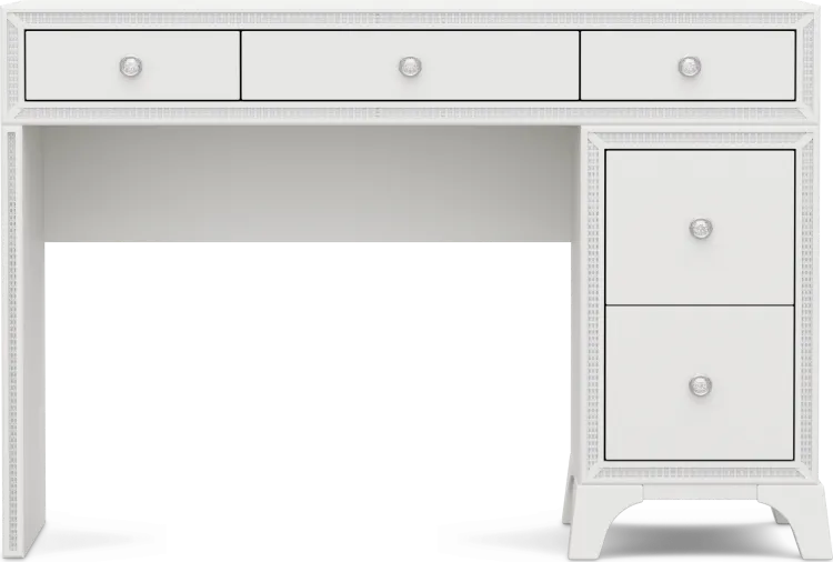 single pedestal desk