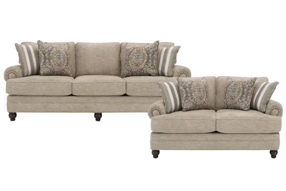 Mansfield Linen Sofa