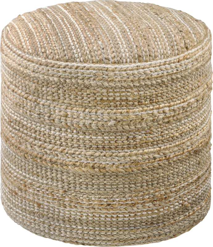Esco Natural Pouf