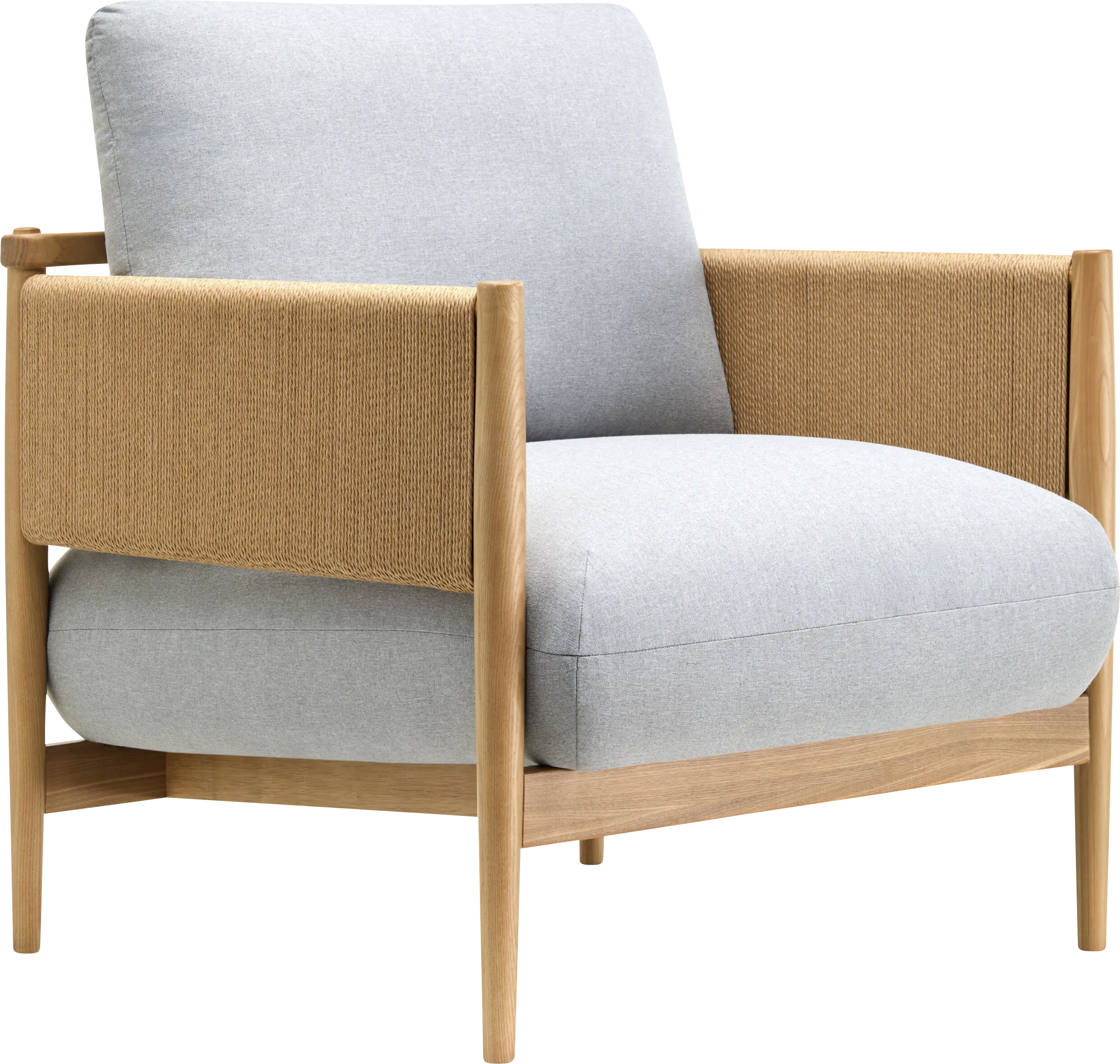 Itano I Light Blue Accent Chair - Thumbnail - Image 1