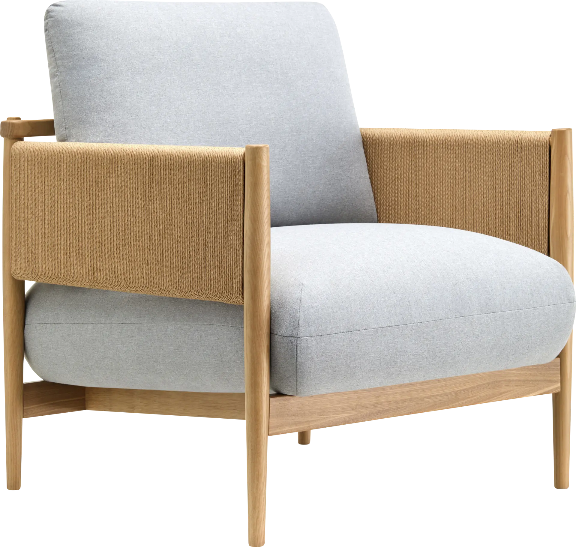 Itano I Light Blue Accent Chair