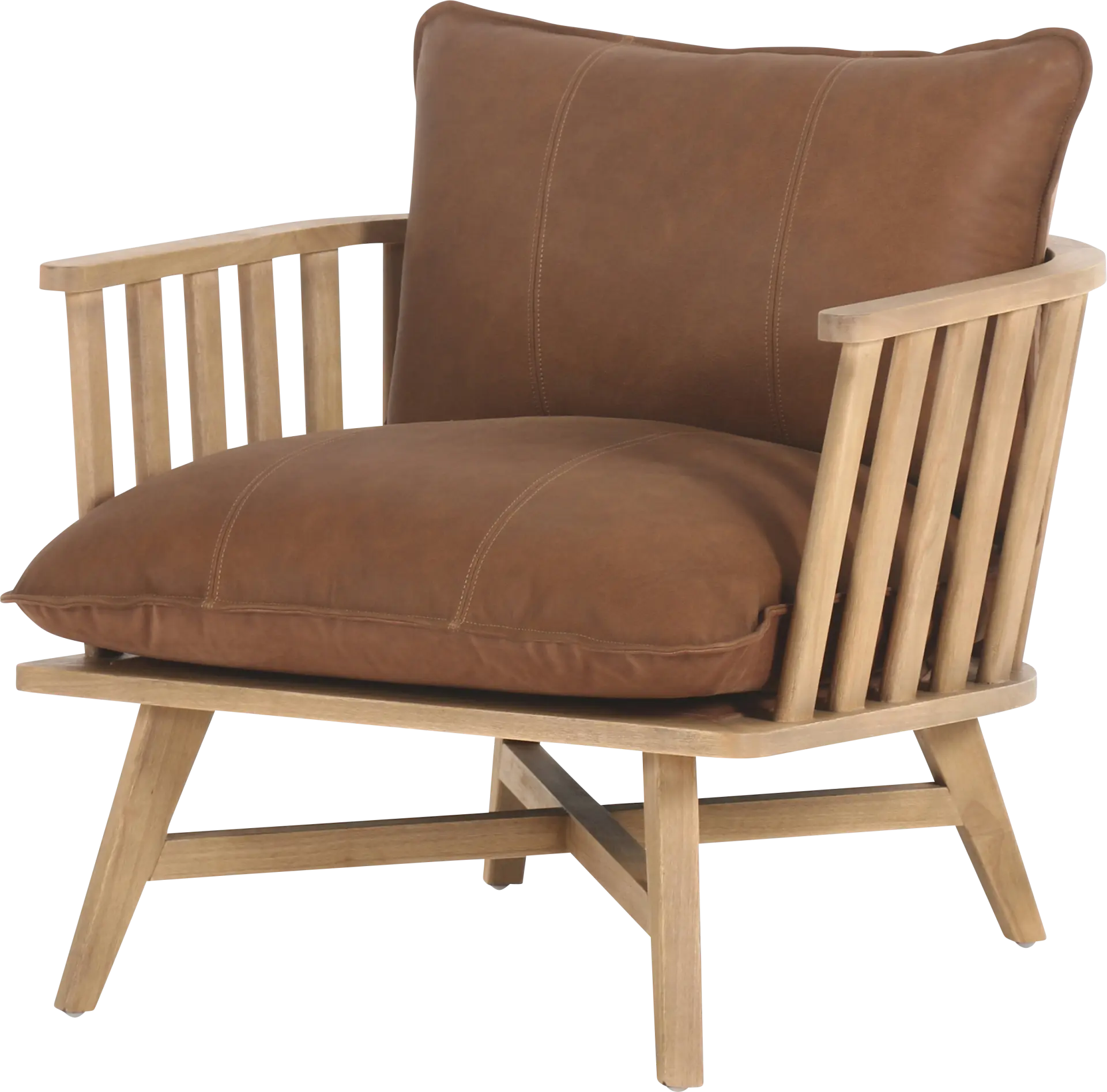 Apricio Brown Accent Chair