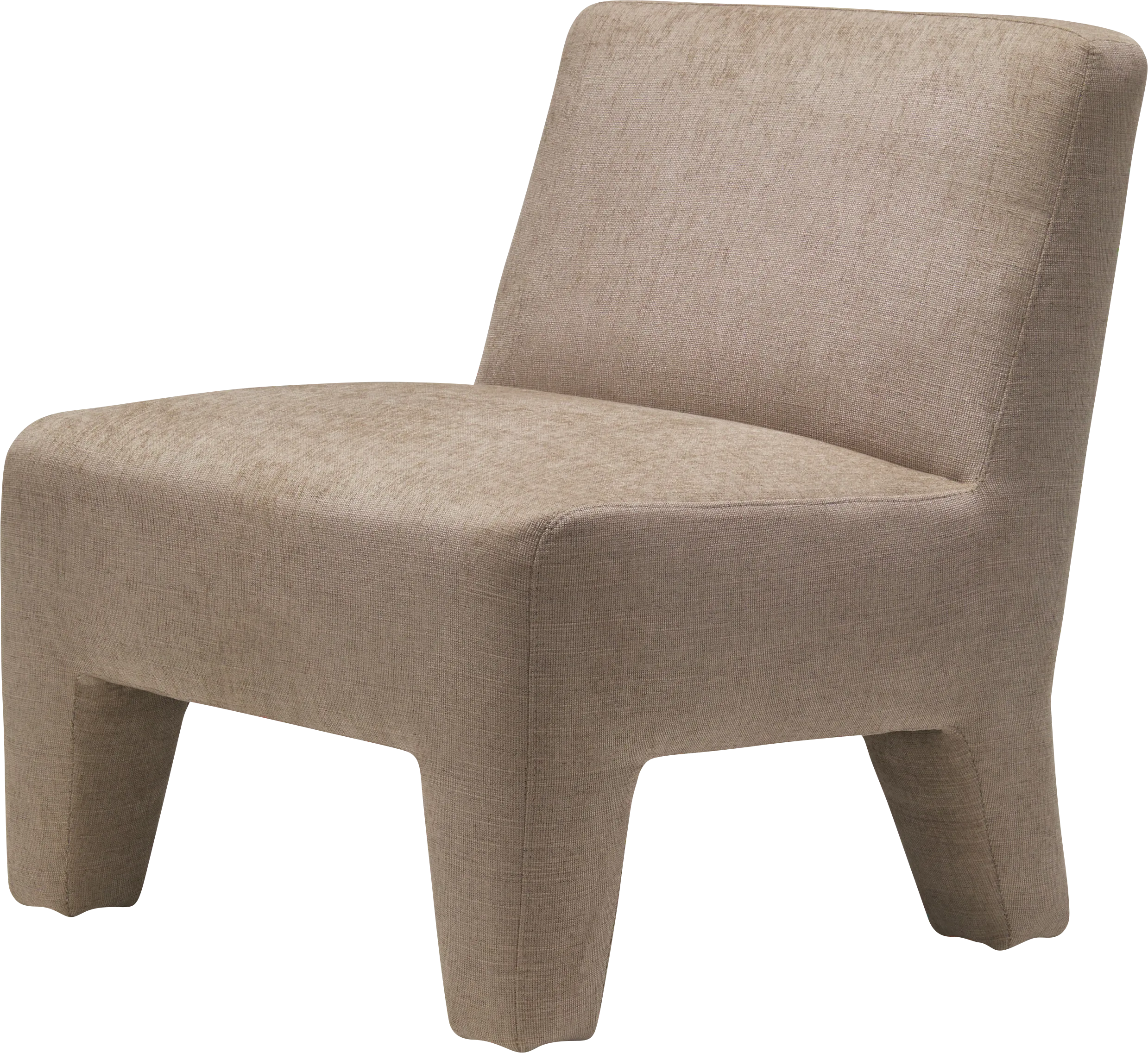 Leola Taupe Accent Chair - Thumbnail - Image 1