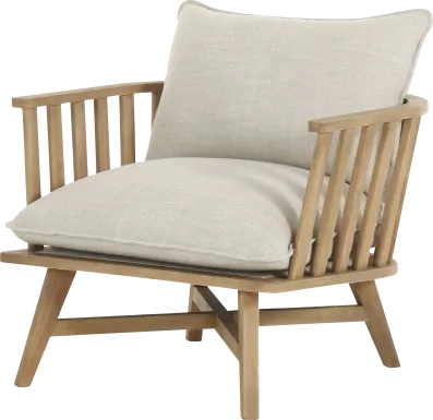 Apricio Beige Accent Chair