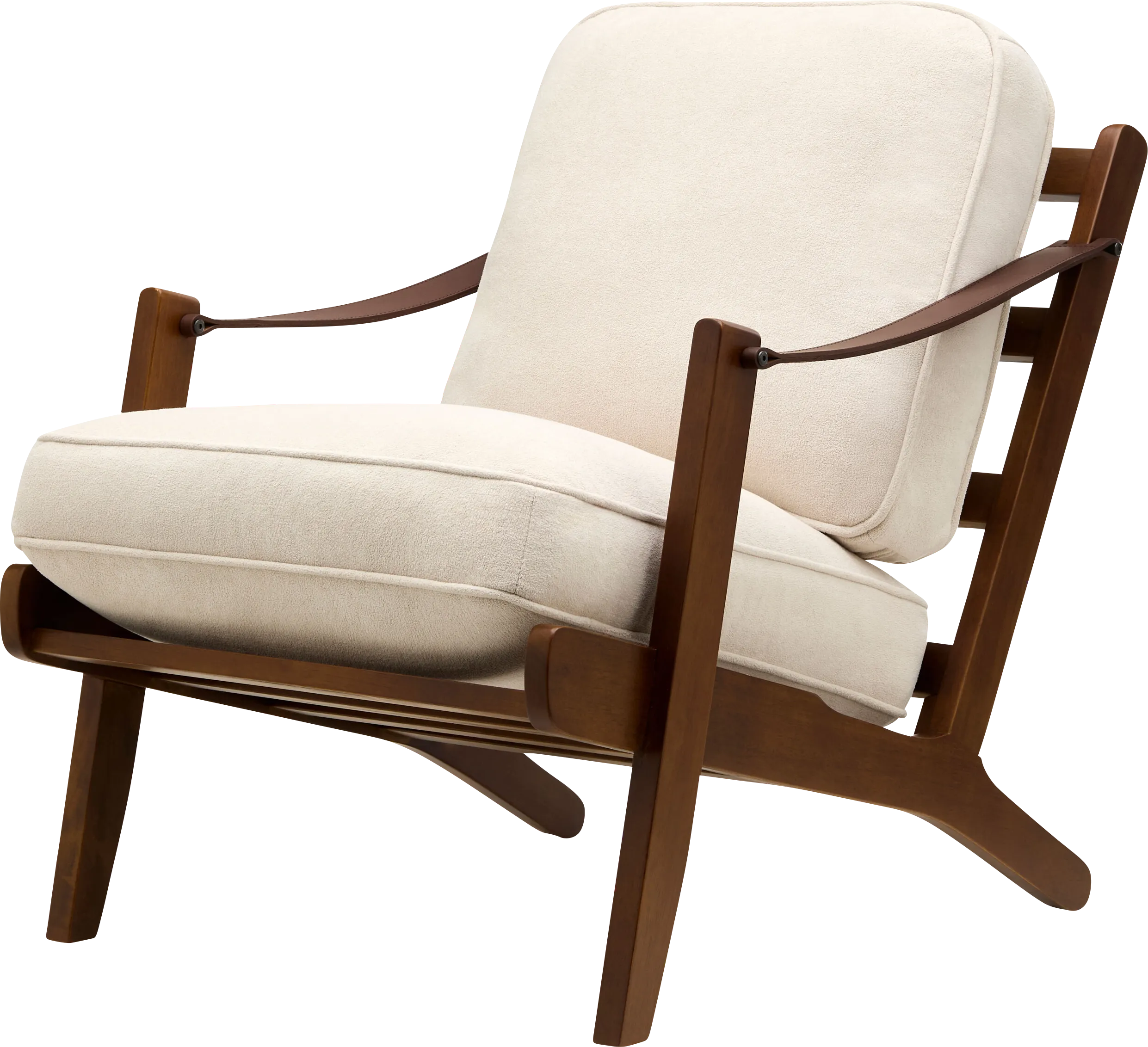 Ambos Beige Accent Chair - Thumbnail - Image 1