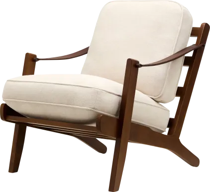 Ambos Beige Accent Chair