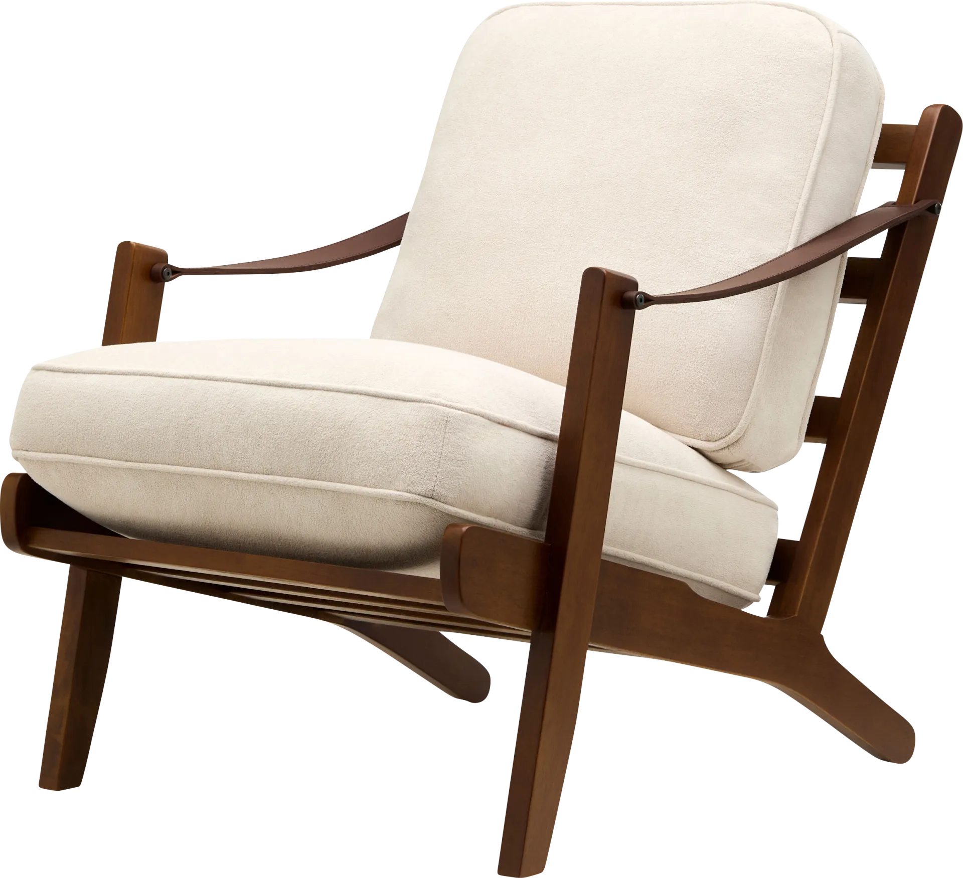 Ambos Beige Accent Chair - Image 1