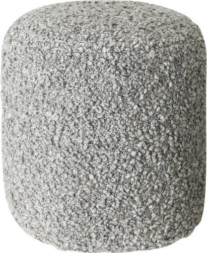Furma Gray Pouf