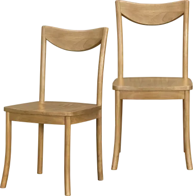 Eleysa Brown Side Chair, Set of 2