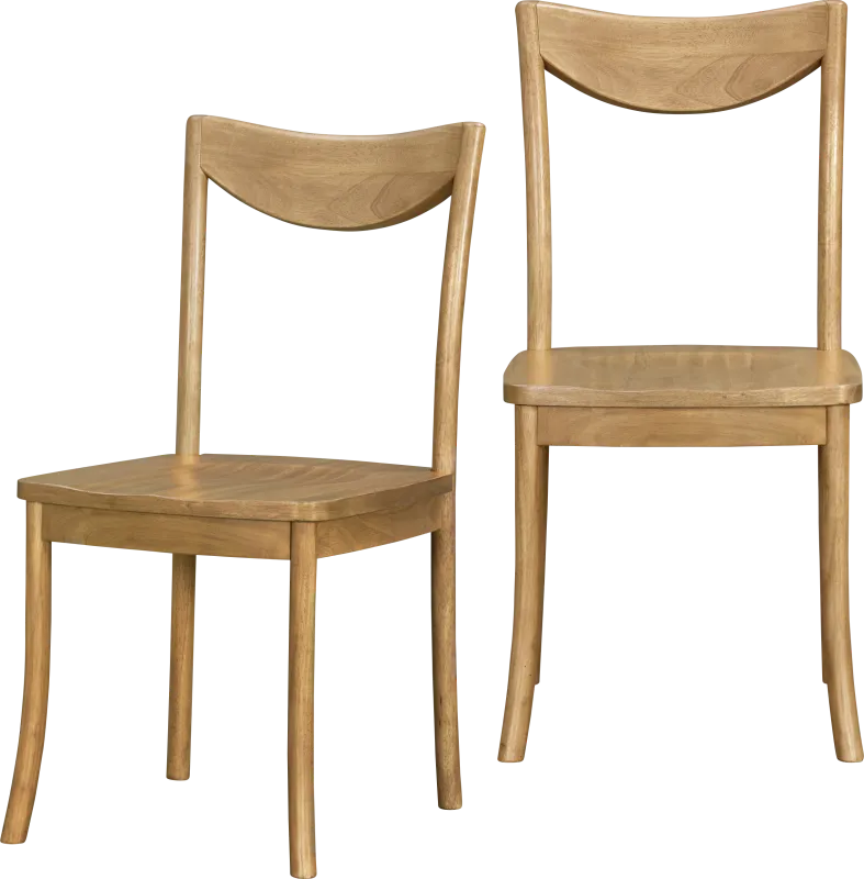 Eleysa Brown Side Chair, Set of 2