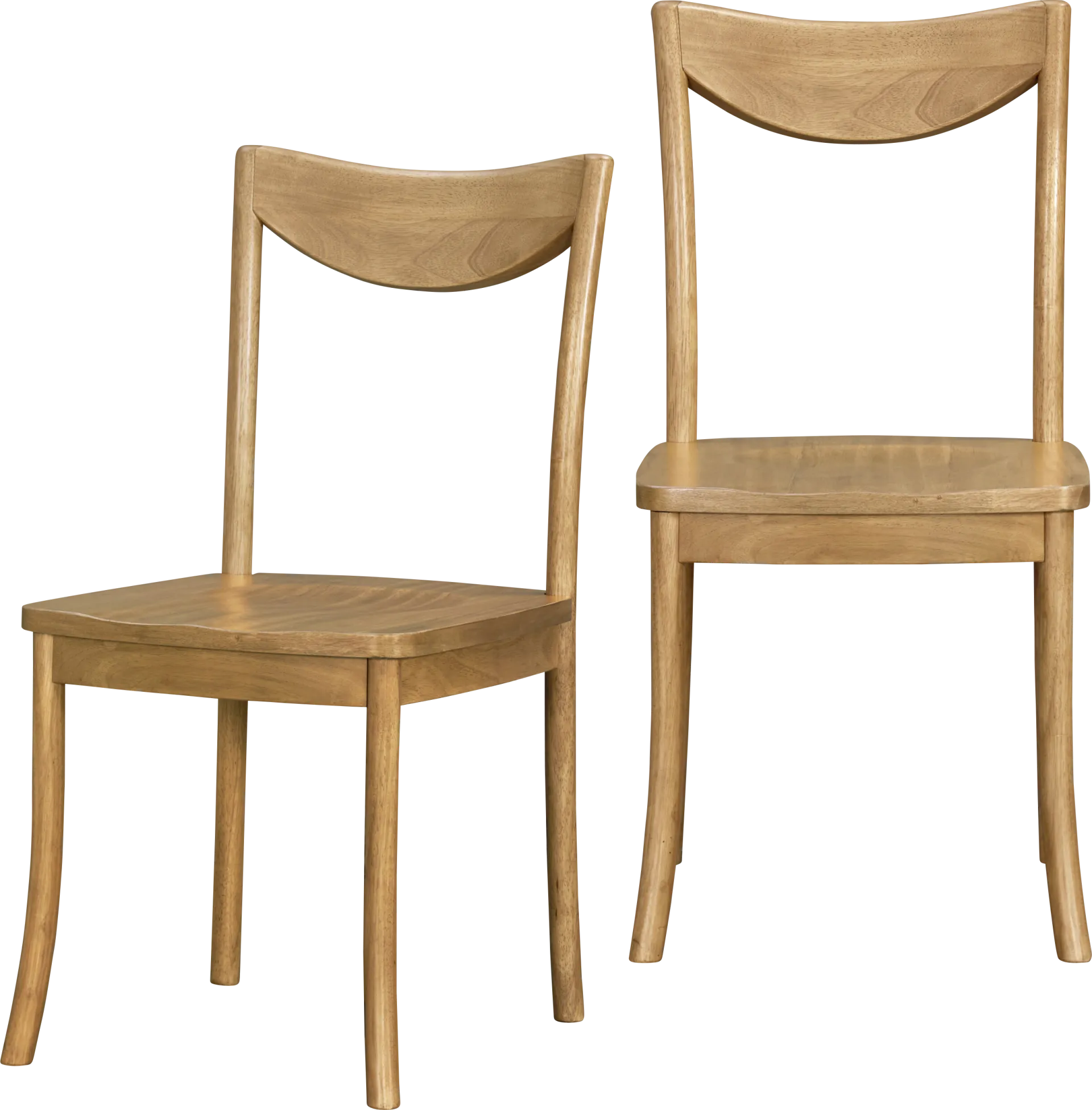 Eleysa Brown Side Chair, Set of 2 - Image 1