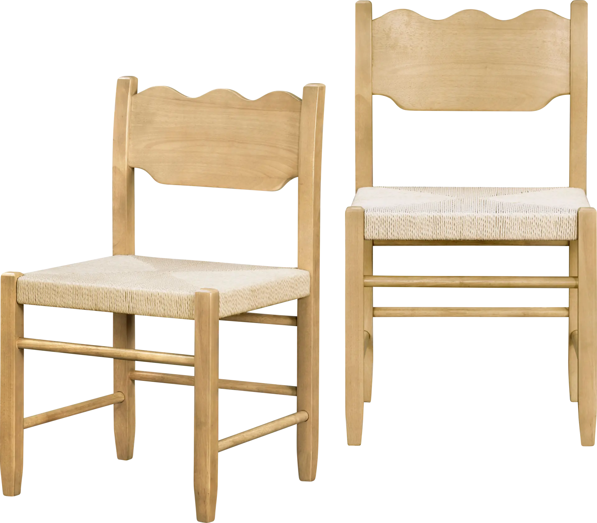 Friso Brown Side Chair, Set of 2